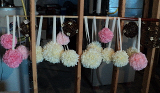 What are your DIY projects? :  wedding Pomanders