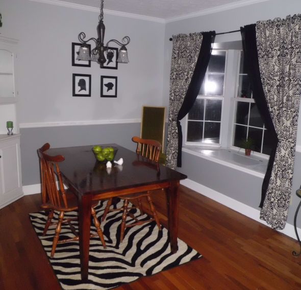 First Before/After House Pictures!! :  wedding Dining Room After 2