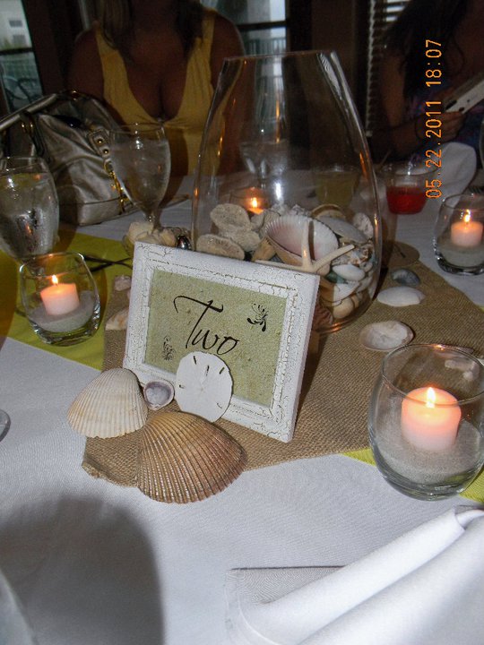 Beachy Centerpieces