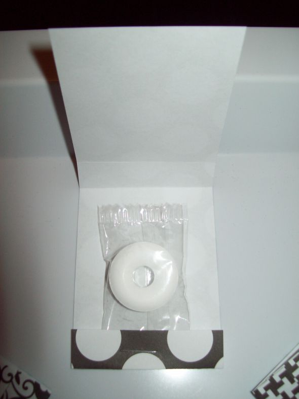 Matchbook Mints! :  wedding black white diy reception 009mm