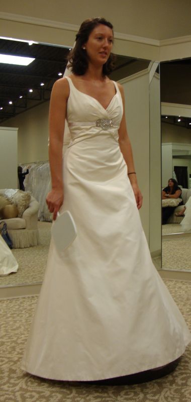 Have I found the right dress? :  wedding DSC00264