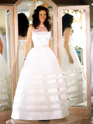 What's your favorite Movie-Wedding dress??? :  wedding Runaway Bride