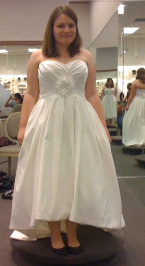Finding a dress that is both flattering & that I love? (PIP) :  wedding Oleg Cassini 