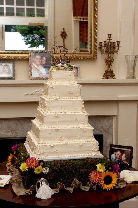 Our DIY Cake wedding cake Burns30301 263 533x800