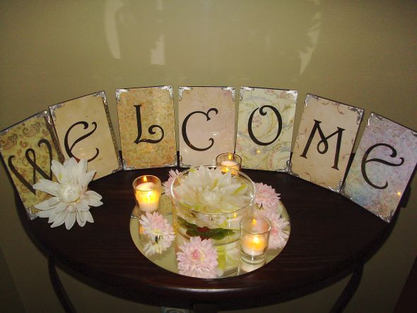 Welcome sign :  wedding welcome guest book ceremony diy reception PICT2494