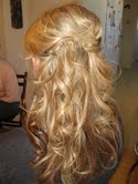 My hair and makeup trial - give me feedback!!! : wedding hair makeup Hairtrial