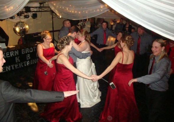 What's the 1 picture you feel completely captured the emotion of your day? :  wedding Partyd