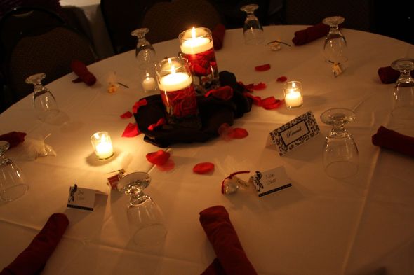 I'M MARRIED!! It's all in the details!! :  wedding recaps details Table