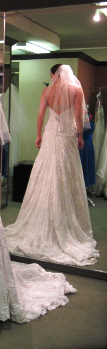Pear shaped & hourglass brides - lets see real pics of your dress! :  wedding 018 Crop Cc