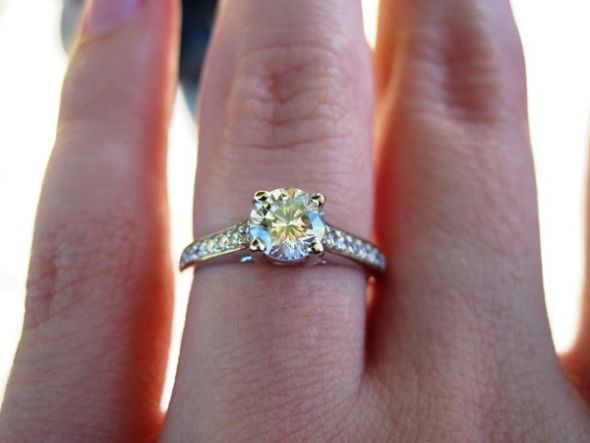 Show off your E-ring! :  wedding On Hand Close Up 1   Size