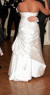 Ivory Wedding Dress With Black Beading :  wedding black ivory ceremony dress jewelry 182779 1772990039040 1067951321 2008850 7346506 N