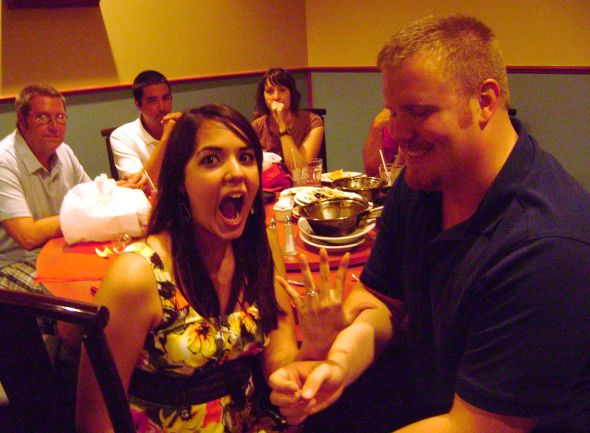 Let's see your pictures taken of you following your engagement! :  wedding DSC01633