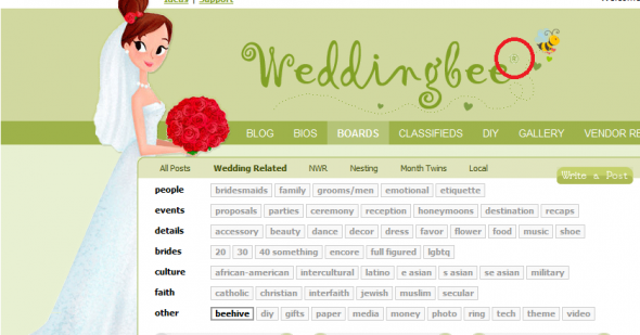 Weddingbee Logo Change? :  wedding Wb
