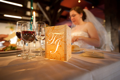Illuminated Table Numbers: Step by Step :  wedding wd diy reception Tablenumbersfinalgood1