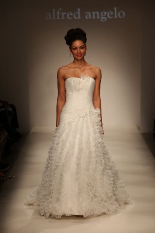 Favorite spring 2011 dresses so far :  wedding 2187 F Alfred Angelo
