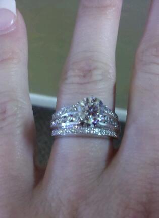 Sneaky bling picture... guilty! Hopefully I'm a week from official! : wedding ring waiting engagement Ringdiamond