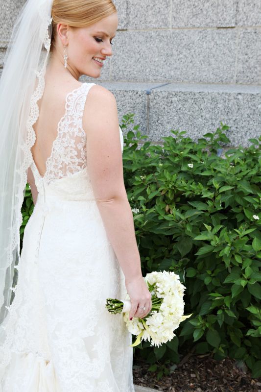 real brides wearing allure 8634? : wedding allure 8634 1 dress lace 0192