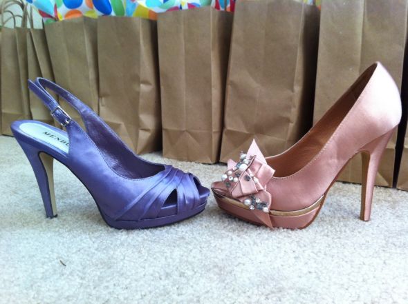 vote for my shoes because i have problems deciding! :  wedding View 1