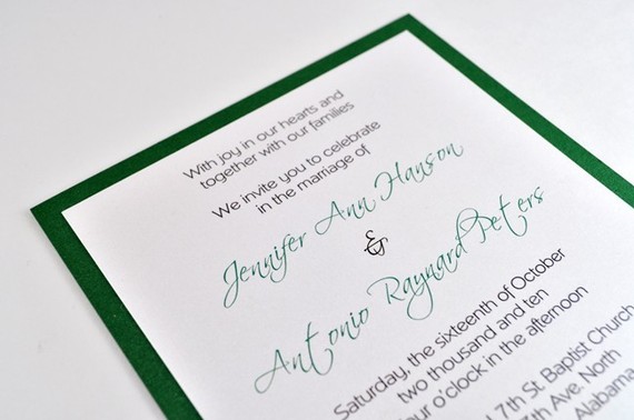 Fonts, fonts, and more fonts...agh! :  wedding Invite
