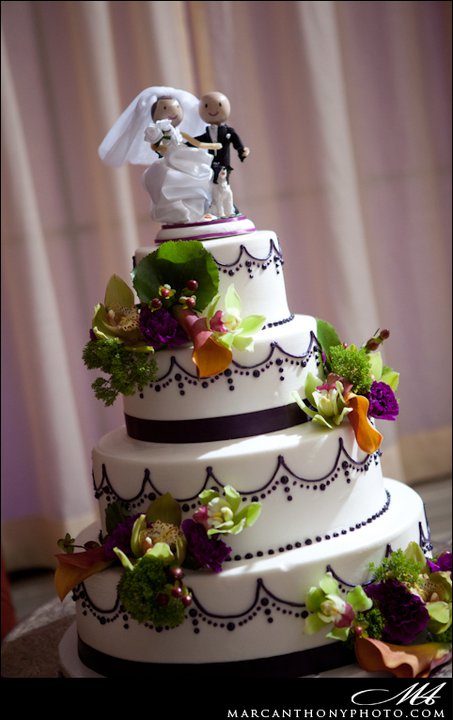 DIY Peg Doll Cake Topper wedding cake topper diy peg doll Tracy Anthony 