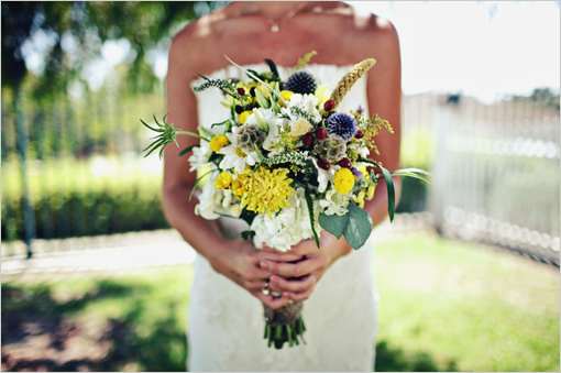 Inspiration for a wildflower bouquet :  wedding Wildflower Wedding Bouquet