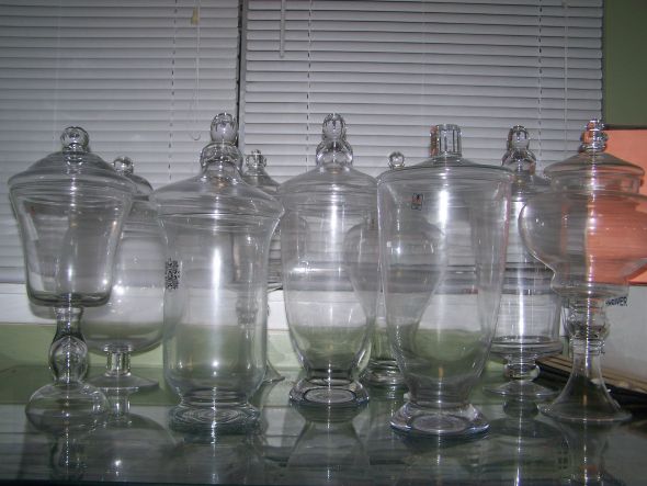 Apothecary Jars : wedding decor center pieces vases apothecary jar diy reception Jars 001