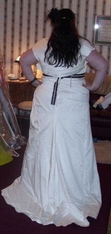 1st dress fitting, now need some advice :  wedding wedding hair sash 1st dress fitting MyDressFittingBack