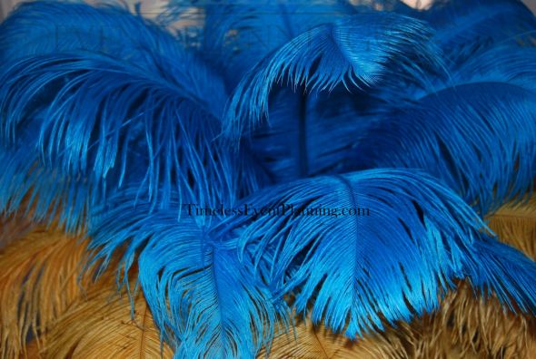 Feather Centerpieces AKA Feather Trees for Rent wedding feather 