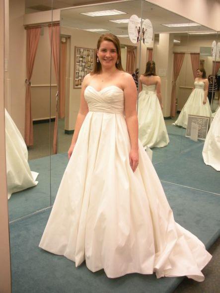 Let me see your dresses!! I'm sick of seeing them on models!! :  wedding DressFitting1
