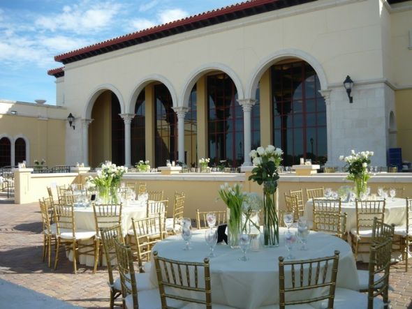 Lets see everyones venue :  wedding venue reception decor Srl Terrace2