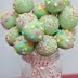 I like cake!!!!.... :  wedding Apple Green Cake Pops