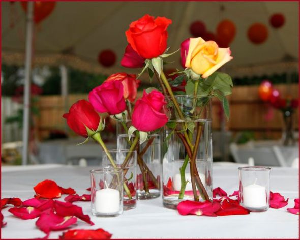 Glass Vases!!!!! :  wedding glassware center pieces flower jars reception decorations wisconsin inspiration ceremony flowers diy 60915 439678908647 135872473647 4870020 2580769 N