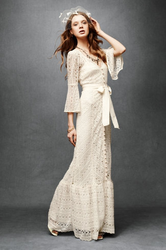 crochet wedding dress :  wedding dress 20683199 011 A