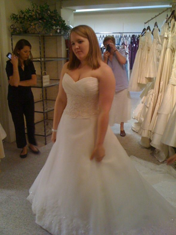 Any Casablanca 1992 brides out there? :  wedding casablanca 1992 dress IMG 0650
