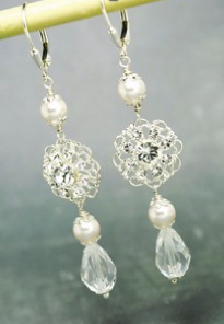Any Casablanca 1992 brides out there? : wedding casablanca 1992 dress Earrings
