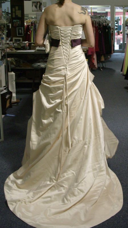 My dress came in!!! Need some advice :  wedding dress hoop skirt crinoline alterations Croppeddress02