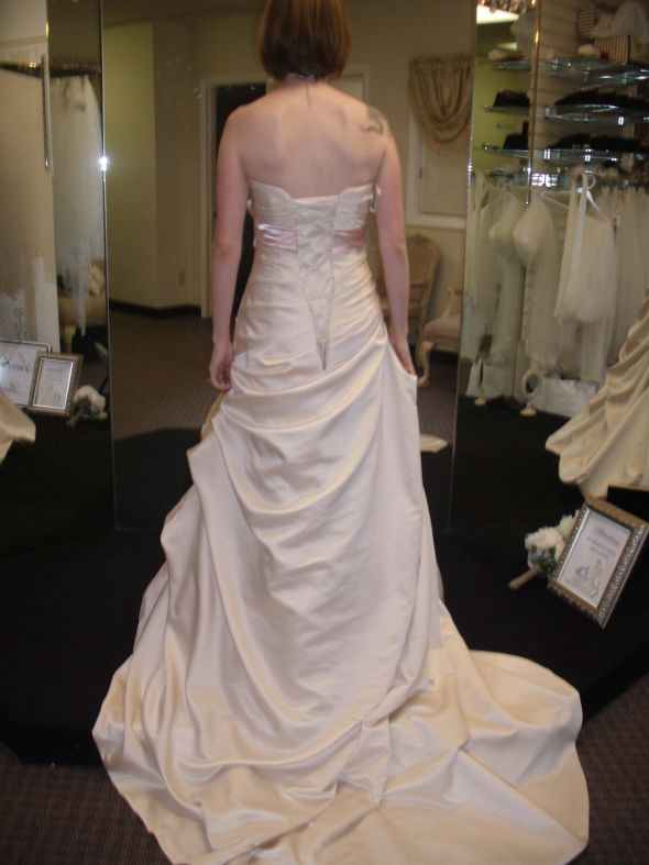 Let me see your dresses!! I'm sick of seeing them on models!! :  wedding Maggie Dallas Marie 1