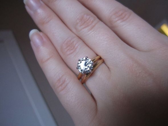 show me your his and hers matching rings!!! : wedding wedding band his hers ring engagement custom jewelry Myweddingband
