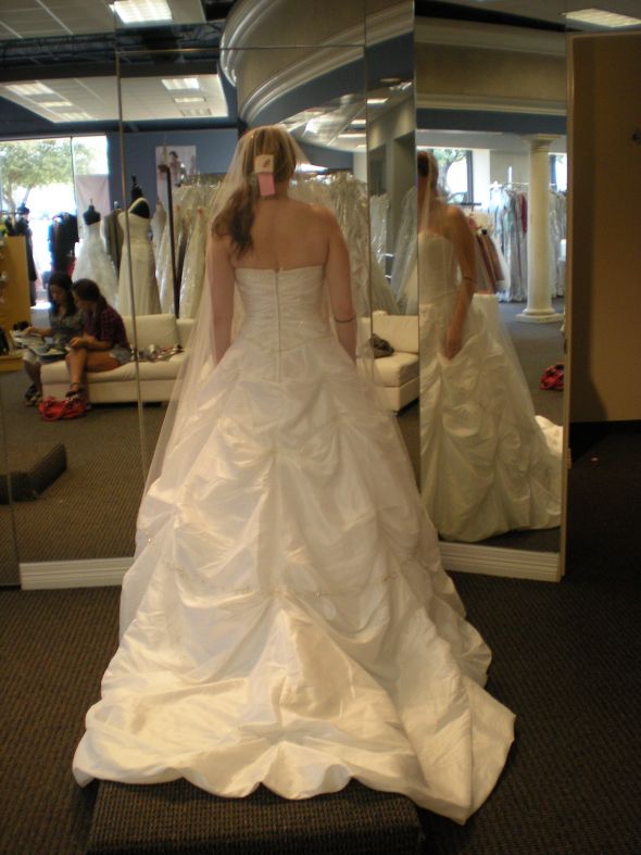 Ballgown Wedding Dress For Sale! Atelier Diagonal! :  wedding dress atelier diagonal 834 1 gown bridal sale white silver DSCN0597