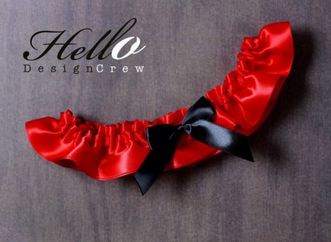 Show me your garter! :  wedding Garter