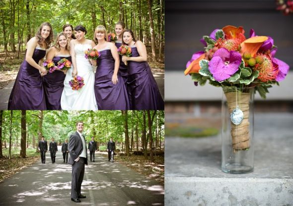 Our vintage eclectic recap (Pic Heavy + a s'mores bar!) :  wedding recap purple teal and orange vintage eclectic smores bar 1 purple shoes mission hills northbrook 293511 10100739741194597 8649693 65284089 531976134 N