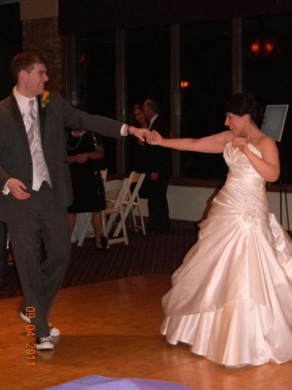 Our vintage eclectic recap (Pic Heavy + a s'mores bar!) :  wedding recap purple teal and orange vintage eclectic smores bar 1 purple shoes mission hills northbrook 311685 10100714650681187 8607362 65021276 830281682 N