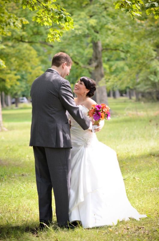 Our vintage eclectic recap (Pic Heavy + a s'mores bar!) :  wedding recap purple teal and orange vintage eclectic smores bar 1 purple shoes mission hills northbrook 313482 10100740685352497 8649693 65299951 1366726259 N