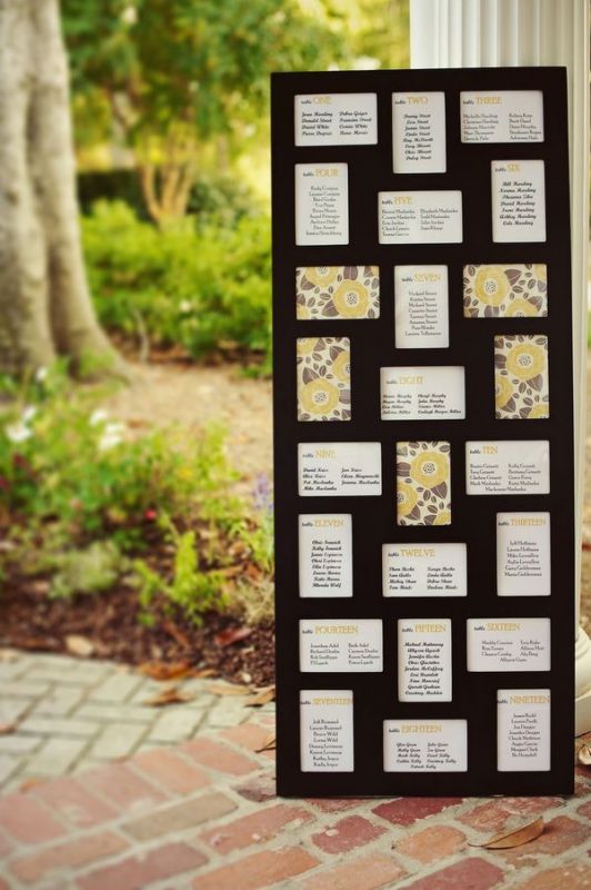 Can I see your DIY seating charts? : wedding KellyMarc W Love046