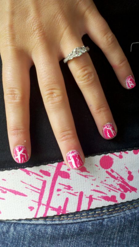 Fun Nail Polish Colors :  wedding nail polish colors nails Crackle Polish