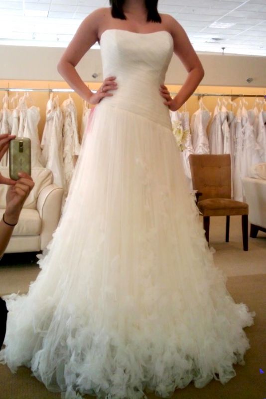 Yellow bridesmaid dress: too casual? : wedding yellow bridesmaid dress Demetrios 1420 1a