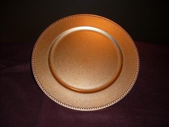 Gold Chargers $1.00 each Bucks, PA or Princeon, NJ :  wedding gold reception Charger