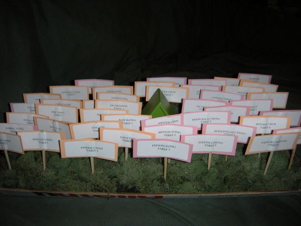Escort Card Box