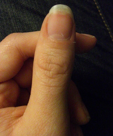 Nail trial! Pics--opinions needed, please! :  wedding CIMG7806