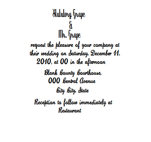 Which design for invitations? :  wedding Inv1